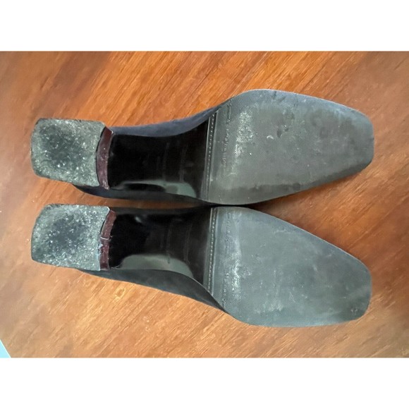 Etienne Aigner Pumps Dress Shoes Size 7.5  Two Toned Black & Brown - Picture 9 of 14